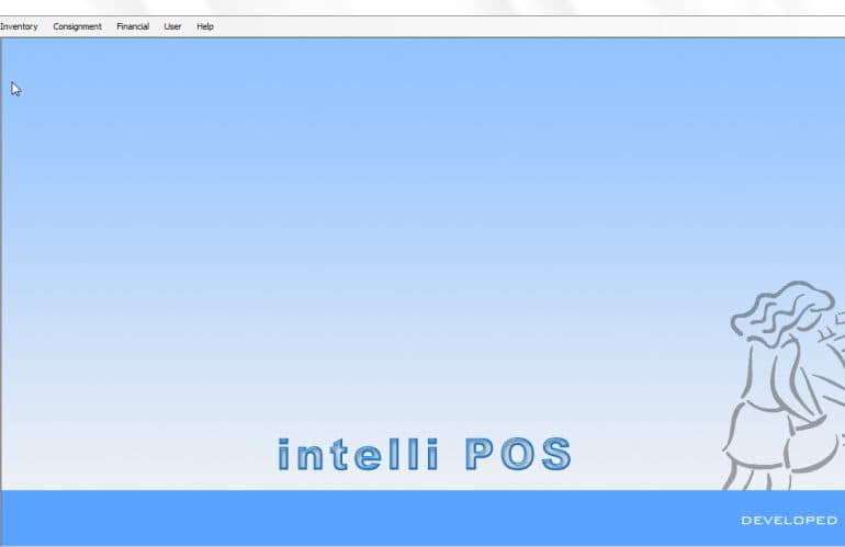 intelli POS software preview screenshot